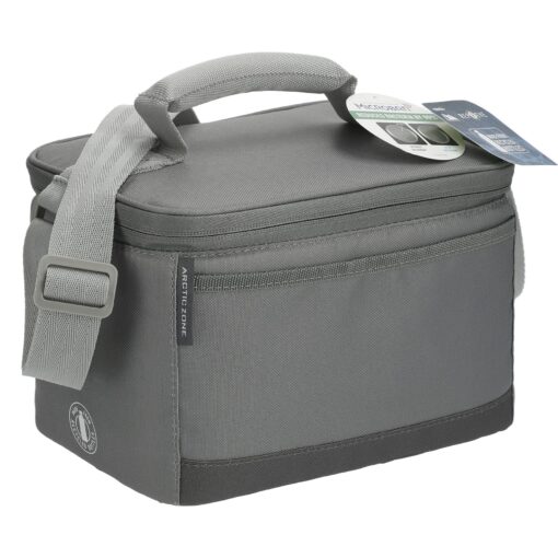Arctic Zone® Repreve® Recycled 6 Can Lunch Cooler-4