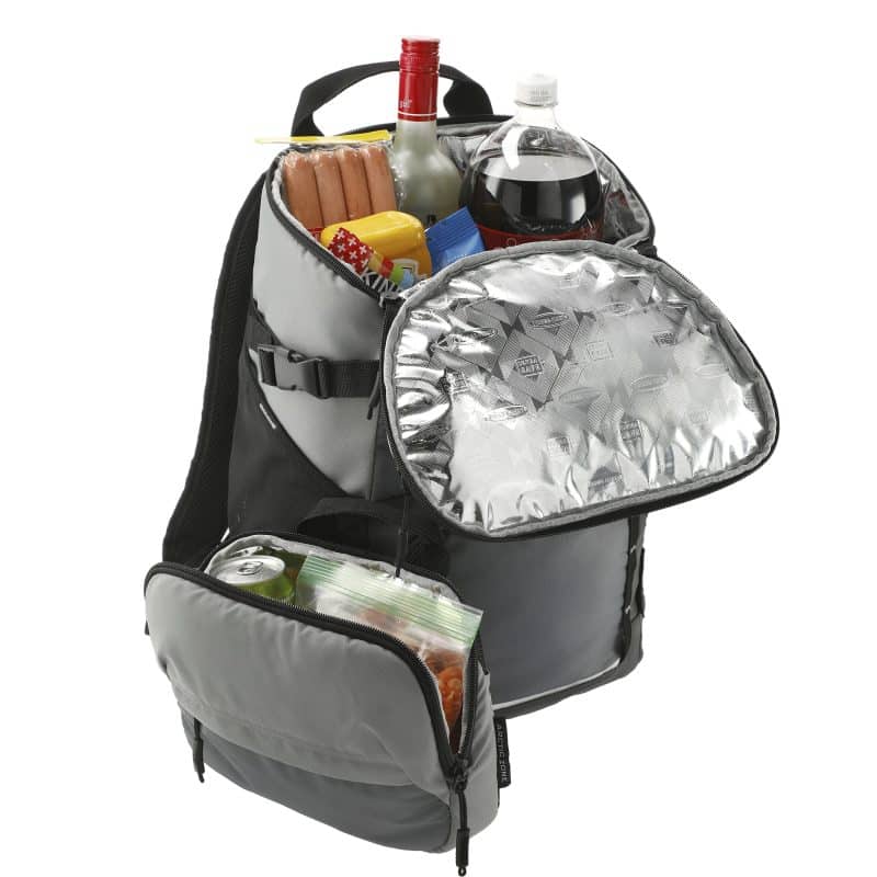 Arctic Zone® Repreve® Backpack Cooler with Sling-4