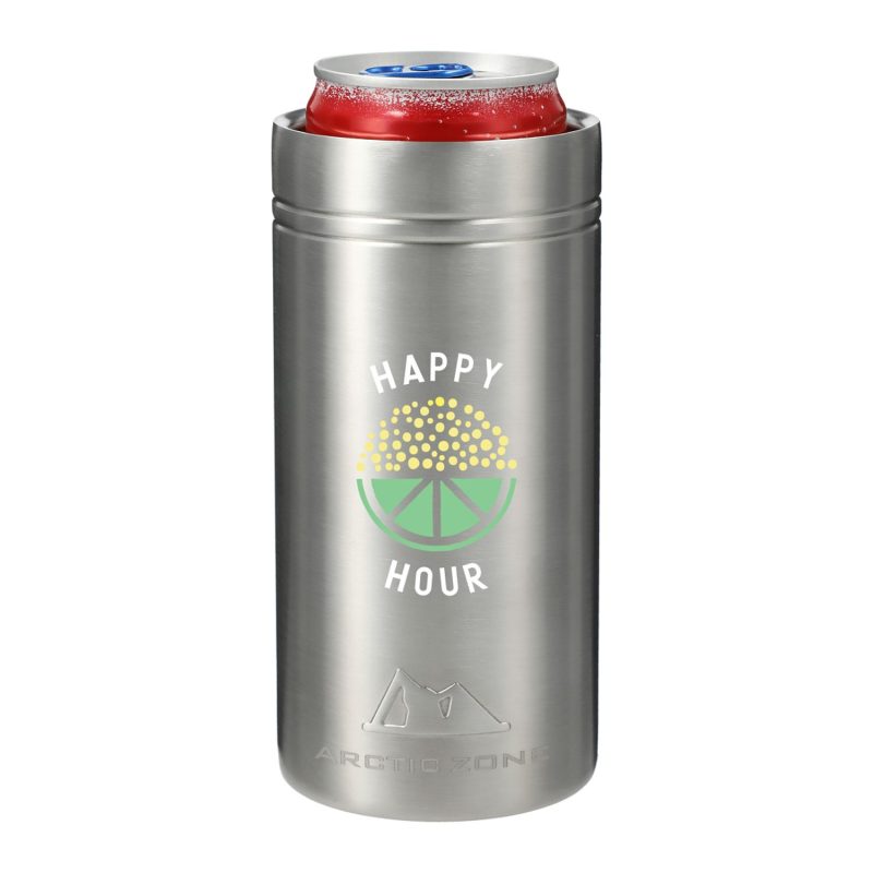 12 Oz. Arctic Zone® Titan Thermal HP® Slim Can Cooler & Tumbler-4